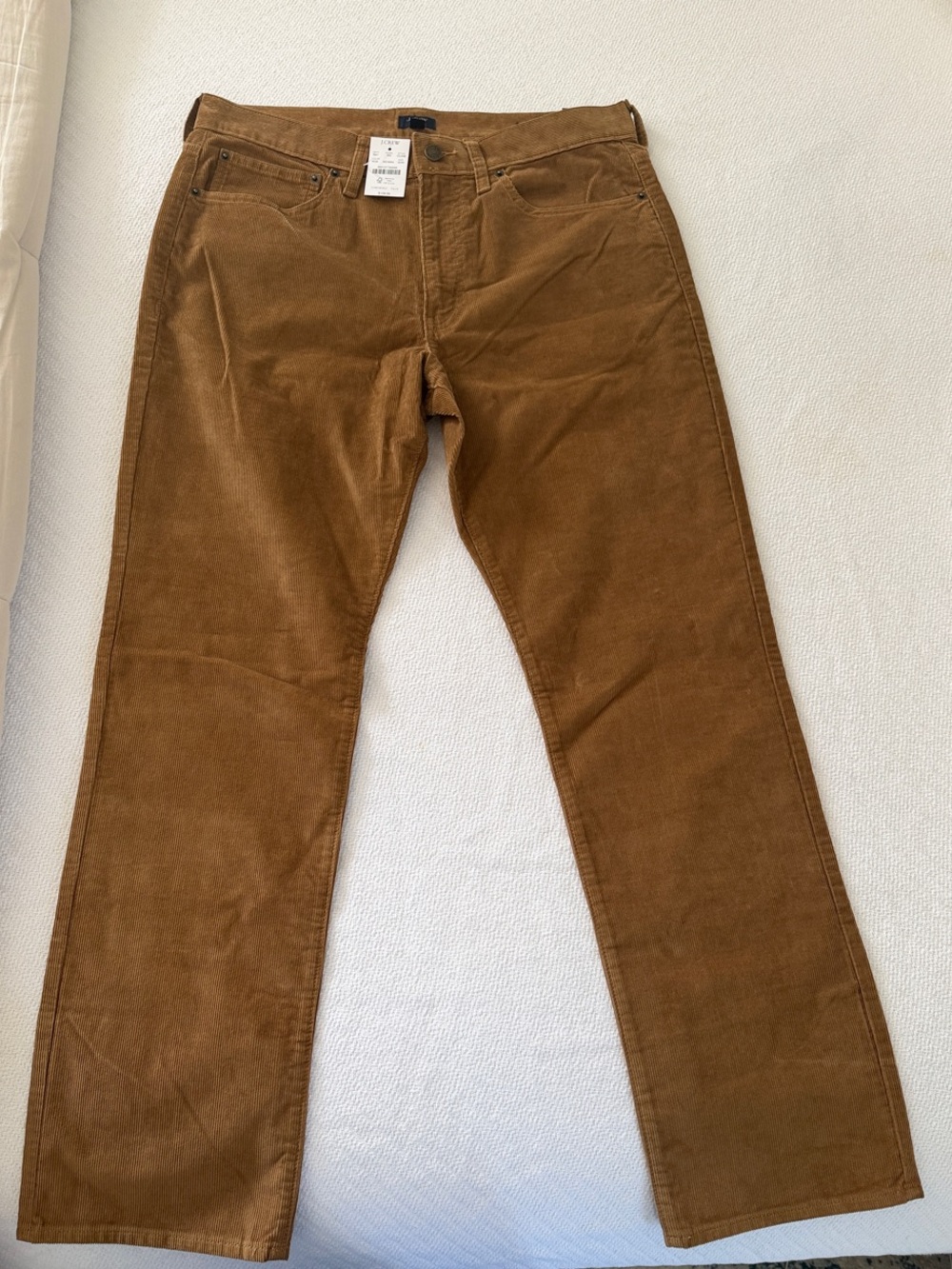 BNWT 32x30 Men's J. Crew Corduroy Straight Pants - Picture 7 of 8